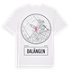 White t-shirt med Dalängen t-shirt
