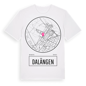 Dalängen t-shirt – ekologisk bomull t-shirt från Pinshirt