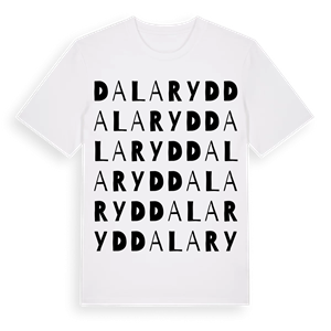 Dalaryd ordlek t-shirt – ekologisk bomull t-shirt från Pinshirt
