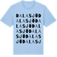 Blue Soul t-shirt med Dalasjö ordlek t-shirt