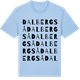 Blue Soul t-shirt med Dalbergså ordlek t-shirt
