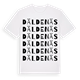 Däldenäs ordlek t-shirt