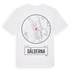 Dälderna t-shirt – ekologisk bomull t-shirt från Pinshirt