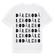 Dålebo ordlek t-shirt