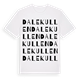 Dalekullen ordlek t-shirt