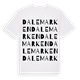Dalemarken ordlek t-shirt