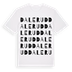 Dalerud ordlek t-shirt