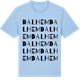 Blue Soul t-shirt med Dalhem ordlek t-shirt
