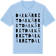 Blue Soul t-shirt med Dalkärret ordlek t-shirt