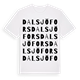 Dalsjöfors ordlek t-shirt