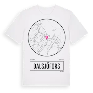 Dalsjöfors t-shirt – ekologisk bomull t-shirt från Pinshirt