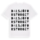 Dalsjöforstorget ordlek t-shirt