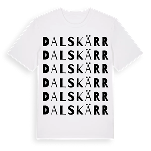 Dalskärr ordlek t-shirt – ekologisk bomull t-shirt från Pinshirt