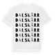 Dalskärr ordlek t-shirt