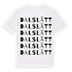 Dalslätt ordlek t-shirt