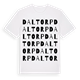 Daltorp ordlek t-shirt