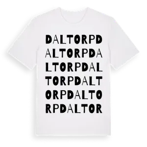 Daltorp ordlek t-shirt – ekologisk bomull t-shirt från Pinshirt