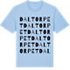 Blue Soul t-shirt med Daltorpet ordlek t-shirt