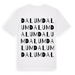 Dalum ordlek t-shirt – ekologisk bomull t-shirt från Pinshirt