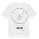 White t-shirt med Dalum t-shirt