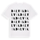 Dalvik ordlek t-shirt