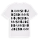 Dammshöjden ordlek t-shirt