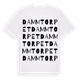 Dammtorpet ordlek t-shirt