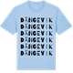 Blue Soul t-shirt med Dängevik ordlek t-shirt