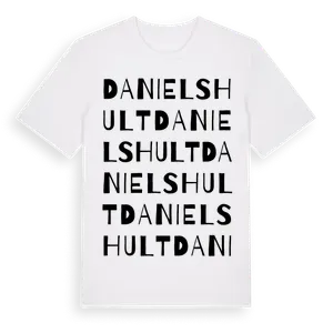Danielshult ordlek t-shirt – ekologisk bomull t-shirt från Pinshirt