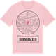 Pink Cotton t-shirt med Dannebacken t-shirt
