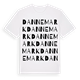 Dannemark ordlek t-shirt