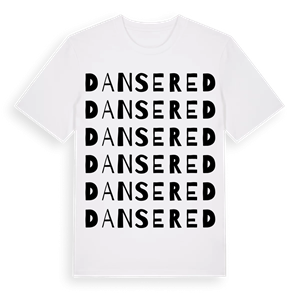 Dansered ordlek t-shirt – ekologisk bomull t-shirt från Pinshirt