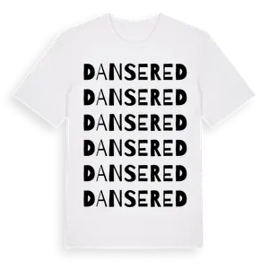 Dansered ordlek t-shirt – ekologisk bomull t-shirt från Pinshirt