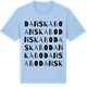 Blue Soul t-shirt med Danskabo ordlek t-shirt