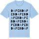 Blue Soul t-shirt med Dapen ordlek t-shirt