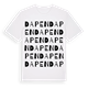 Dapen ordlek t-shirt
