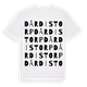 Dårdistorp ordlek t-shirt