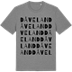 Mid Heather Gray t-shirt med Dåveland ordlek t-shirt