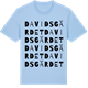 Blue Soul t-shirt med Davidsgärdet ordlek t-shirt