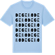Blue Soul t-shirt med Degebo ordlek t-shirt