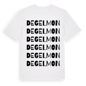 Degelmon ordlek t-shirt – ekologisk bomull t-shirt från Pinshirt