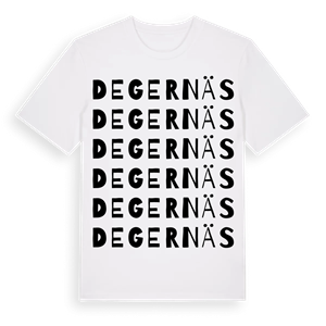 Degernäs ordlek t-shirt – ekologisk bomull t-shirt från PinShirt