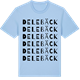Blue Soul t-shirt med Delebäck ordlek t-shirt