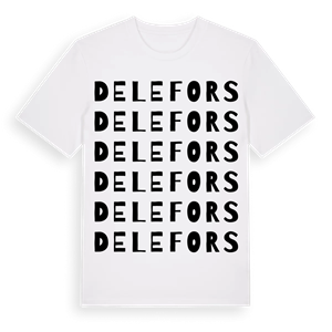 Delefors ordlek t-shirt – ekologisk bomull t-shirt från Pinshirt