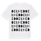 Delhed ordlek t-shirt