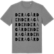Mid Heather Gray t-shirt med Deragården ordlek t-shirt