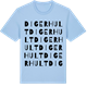 Blue Soul t-shirt med Digerhult ordlek t-shirt