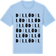 Blue Soul t-shirt med Dillö ordlek t-shirt