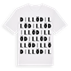Dillö ordlek t-shirt