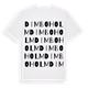 Dimboholm ordlek t-shirt